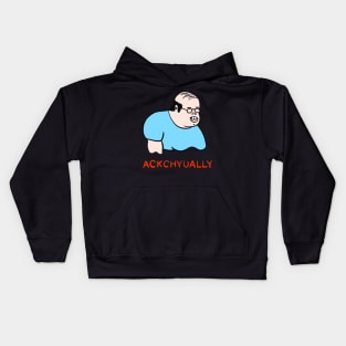 Ackchyually Kids Hoodie